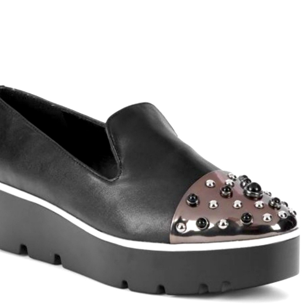 Karl Lagerfeld Loafers with studded toe tip